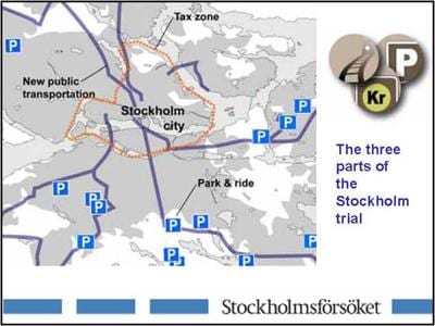 แผนที่ของโรคสต๊อกโฮล์มลานจอดรถ