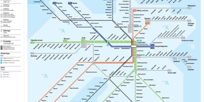 โรคสต๊อกโฮล์มกลางสถานีรถไฟบนแผนที่