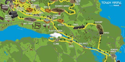 แผนที่ของ djurgården